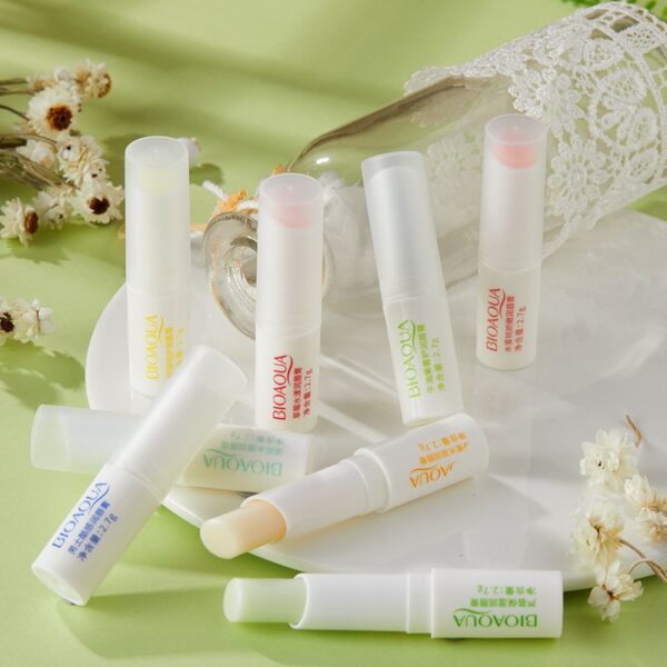 Aloe Strawberry Lip Balm Is Not Easy To Fade Lipstick Peach Moisturizing Moisturizing Lasting Color and Moisturizing Lip Balm - Image 5