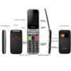 Artfone Flip 2.4" screen original flip big keyboard cheap senior touch mobile phone Phone Elder clamshell Cell phones(2G) - Image 6