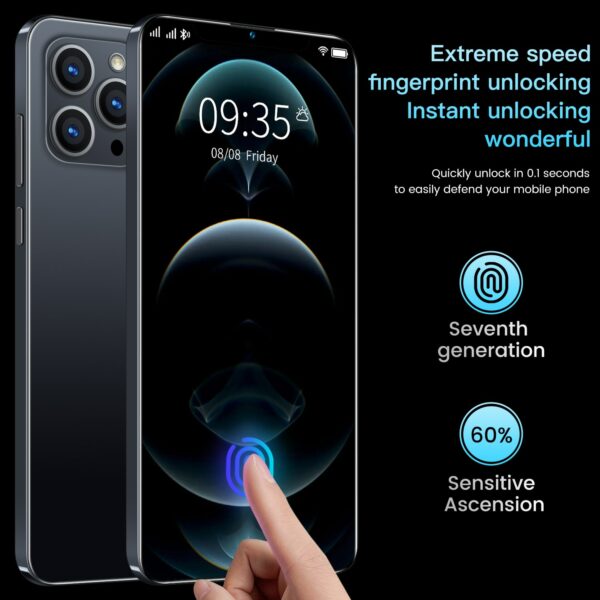 Celular I12 Pro Max 5G 5800mAh Global Version12GB 512GB Smartphone 6.7 Inch 10 Core Android 10 Cellphone Mobile Phone Unlock 4G - Image 5