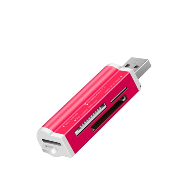 Colorful all in 1 Memory SD Card Reader for Memory Stick Pro Duo Micro SD,T-Flash card reader flash memory card reading - Image 5