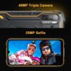 Cubot KingKong 5 Pro 6.088'' 4GB+64GB Waterproof Smartphone NFC 8000mAh 48MP Triple Camera Android 11 4G LTE Mobile Phone - Image 3