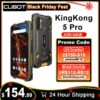 Cubot KingKong 5 Pro Android 11 NFC 64GB Global 4G LTE Waterproof IP68/IP69K Smartphone Rugged Phone 8000mAh 48MP Triple Camera