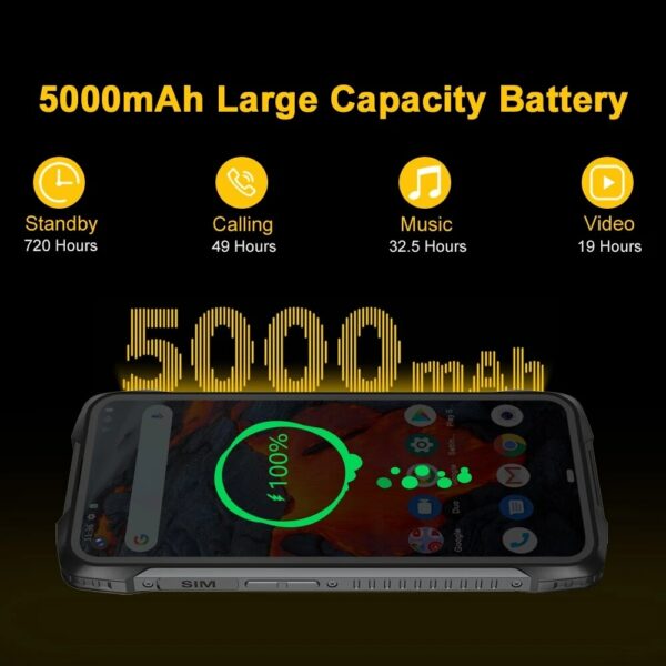 Cubot KingKong 7 8GB+128GB NFC IP68&IP69K Waterproof Rugged Global version Smartphone 6.36" FHD+ 64MP Triple Camera 5000mAh - Image 4