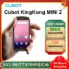 Cubot KingKong MINI 2 Rugged Phone Face ID 3GB+32GB 4G LTE 4" QHD+ Screen Waterproof Dual-SIM Android 10 13MP Camera MINI Phone