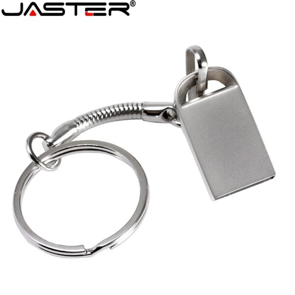 Custom LOGO Mini Metal USB 2.0 Flash Drive 4G 8G 16G 32GB 64GB 128G Key Chain Pen Drives Gifts Memory Stick Real Capacity U Disk - Image 5