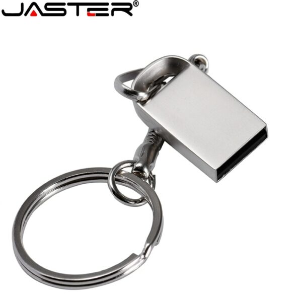 Custom LOGO Mini Metal USB 2.0 Flash Drive 4G 8G 16G 32GB 64GB 128G Key Chain Pen Drives Gifts Memory Stick Real Capacity U Disk - Image 6