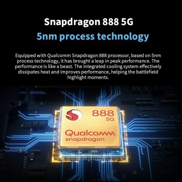DHL Free Global Rom Lenovo Legion 2 Pro 5G Gaming Mobile Phone 6.92" 144Hz AMOLED Snapdragon888 OctaCore 90W Super Charge WiFi 6 - Image 2