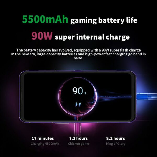 DHL Free Global Rom Lenovo Legion 2 Pro 5G Gaming Mobile Phone 6.92" 144Hz AMOLED Snapdragon888 OctaCore 90W Super Charge WiFi 6 - Image 5
