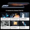 DHL Free OPPO Find X3 5G Mobile Phone 6.7inch 120Hz AMOLED Snapdragon 870 Octa Core 8GB RAM 128GB ROM 65W Super Flash Charge NFC - Image 3