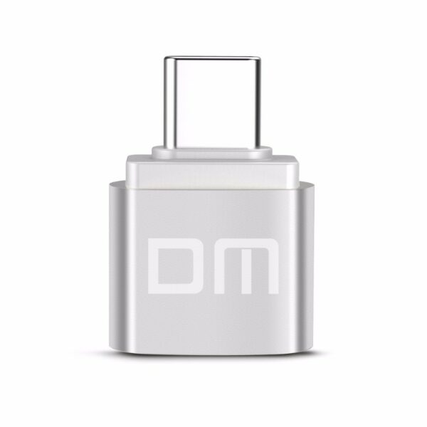 DM Type C Silver Type-C Adapter USB Converter Adapter Type USB Data Support equipment with Type-C interface - Image 6