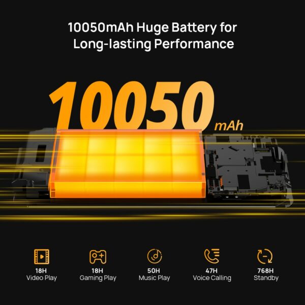 DOOGEE S59 Pro Smartphone 10050mAh Super Battery IP68/IP69K 4+128GB NFC Rugged Smart phone 2W Loud Volume Speaker Cellphones - Image 2