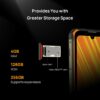 DOOGEE S59 Pro Smartphone 10050mAh Super Battery IP68/IP69K 4+128GB NFC Rugged Smart phone 2W Loud Volume Speaker Cellphones - Image 4