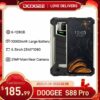 DOOGEE S88 Pro Rugged Mobile Phone 10000mAh Telephones IP68/IP69K Helio P70 Octa Core 6GB RAM 128GB ROM smartphone Android 10 OS