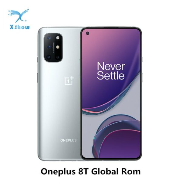 Global ROM OnePlus 8T 8 T Smartphone Snapdragon 865 5G 6.55'' 120Hz AMOLED Display 48MP Quad Camera 4500 mAh NFC Android 11