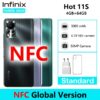 Global Version Infinix HOT 11S NFC 4GB 64GB 6.78" FHD Punching Display Smartphone Helio G88 50MP AI Rear Camera 5000mAh Battery