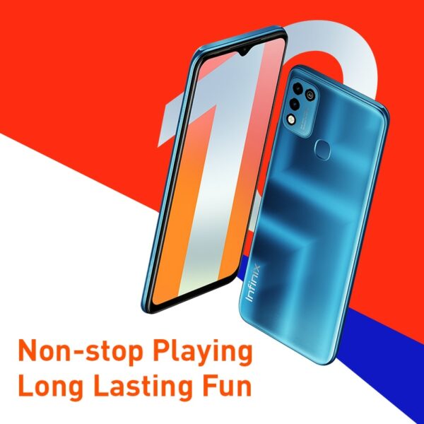 Global Version Infinix Hot 10 Play Battery Helio G25 13MP AI Dual Rear Camera 6.82'' HD+ Display Smartphone 6000mAh - Image 4