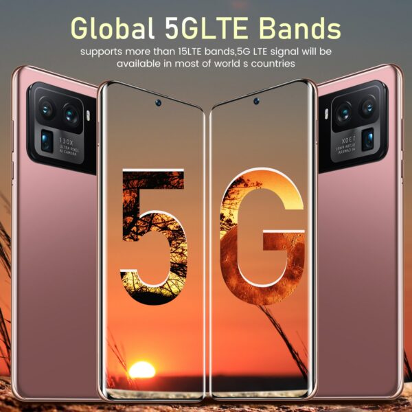 Global Version M11 Ultra 5G Snapdragon 888 7.3 Inch 16GB 1T Cellphone 6800mAh Mobile Phone Android 11 Unlock 4G LTE Smartphone - Image 5