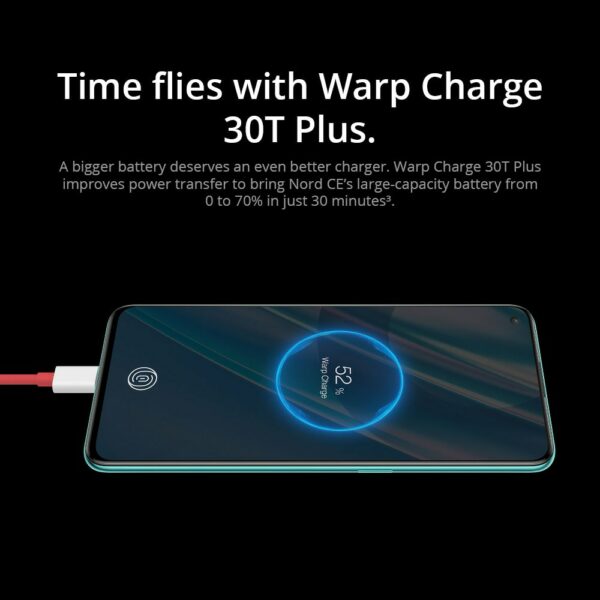 Global Version OnePlus Nord CE 5G EB2103 Snapdragon 750G Smart Phone 8G 128GB Warp Charge 30T Plus Triple Camera Mobile Phones - Image 5