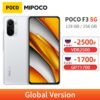 Global Version POCO F3 5G 6GB 128GB/8GB 256GB Smartphone Snapdragon 870 6.67" 120Hz AMOLED DotDisplay 4520mAh 33W Fast Charging