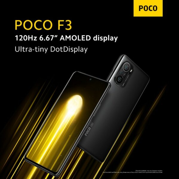 Global Version POCO F3 5G 6GB 128GB/8GB 256GB Smartphone Snapdragon 870 6.67" 120Hz AMOLED DotDisplay 4520mAh 33W Fast Charging - Image 5