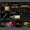 Global Version POCO F3 5G Smartphone 128GB /256GB Snapdragon 870 6.67'' 120Hz AMOLED Display 4520mAh 33W Fast Charge 48MP Camera - Image 3
