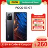 Global Version POCO X3 GT 5G 8GB 256GB NFC Dimensity 1100 67W Turbo Charging 120Hz Refresh Rate 64MP Camera Cellphone