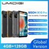 Global Version UMIDIGI BISON X10 Pro 6.53" HD+ Display Phone 4/6GB 128GB Helio P60 20MP Triple Camera 6150mAh NFC Mobile Phone