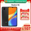 Global Version Xiaomi Redmi 9C 3GB 64GB /4GB 128GB Smartphone 6.53 inch 13MP Triple Camera 5000mAh MTK Helio G35 Octa core 4G