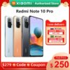 Global Version Xiaomi Redmi Note 10 Pro NFC 6GB 64G 128GB Smartphone Snapdragon 732G Octa Core 6.67" AMOLED Display Cellphone