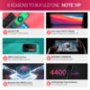 Global Vision Android 11 Ulefone Note 11P Smartphone 8GB +128GB 4G-LTE Unlocked Phone 4400mAh 48MP Camera 6.55" Mobile Phone - Image 2