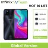 Infinix HOT 10 LITE Global Version 2GB 32GB Smart Phone 6.6''HD 1600*720P 5000mAh Battery 13MP Camera Helio A20