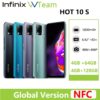 Infinix HOT 10S NFC Smartphone Global Version 4GB 64GB 6.82'' Display 5000mAh Battery Helio G85 48MP AI Tripl Rear Camera