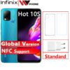 Infinix Hot 10S NFC 4GB 64GB Smartphone 6.82'' Display Helio G85 48MP AI Triple Camera Mobile Phone 5000mAh Battery