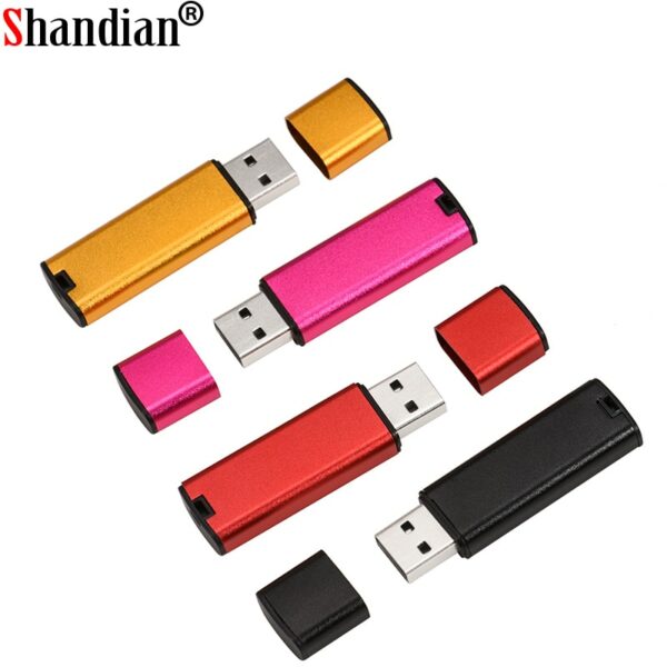 JASTER Matte USB flash drive Golden Pendrive 64GB 32GB 16GB 4GB Plastic disk Pink Mini Memory stick gadget photography gift - Image 6