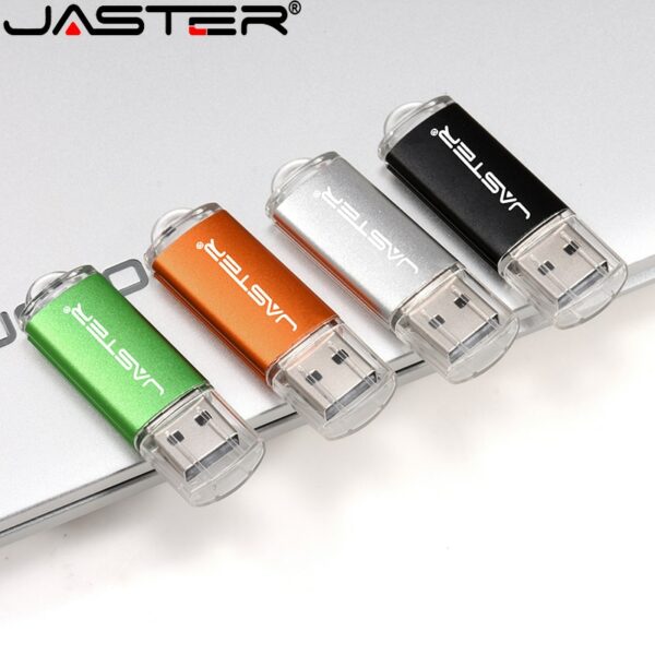 JASTER Mini Pen drive TYPE-C USB Flash Drive Metal USB 2.0 Blue Memory stick Pink Pendrive 4gb 8gb 16gb 32gb 64gb 128gb U disk - Image 3