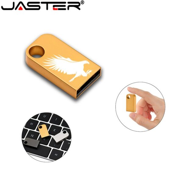 JASTER Mini pen drive 64gb 32 gb USB 2.0 flash drive pendrive USB stick 16gb 8gb memory stick real capacity usb 2.0 flash stick - Image 3