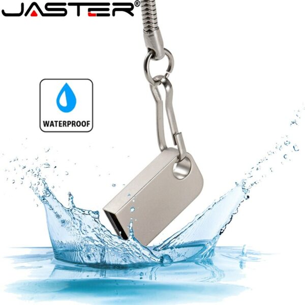 Jaster Universal USB 2.0 Mini Metal Left Circle M090 Micro Flash Drive Small Gift 04GB 08GB 16GB 32GB 64GB 1 PCS Free Custom LOG - Image 2