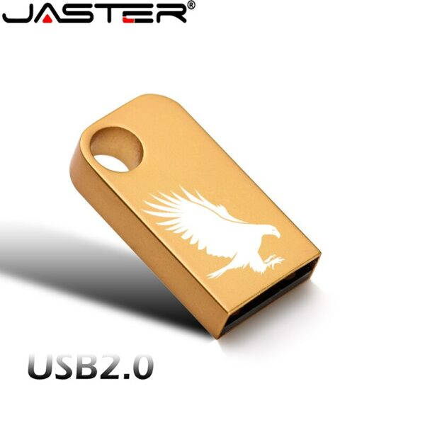 Jaster Universal USB 2.0 Mini Metal Left Circle M090 Micro Flash Drive Small Gift 04GB 08GB 16GB 32GB 64GB 1 PCS Free Custom LOG - Image 5