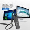 Keychain Metal Black USB 2.0 Flash Drive 4GB 8GB 16GB 32GB 64GB 128GB Real Capacity Pen Drives Portable Memory Stick Custom LOGO - Image 6