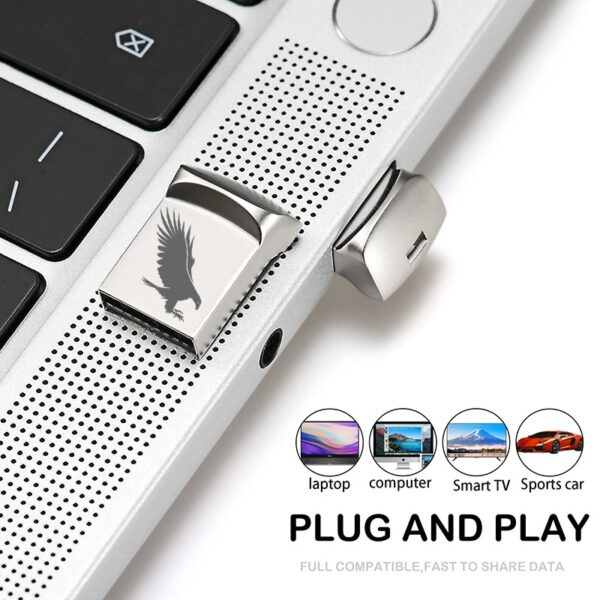 Mini USB 2.0 32GB 64GB Real Capacity USB Flash Drive 128GB Pendrive 16GB 8GB Pen Drive U Disk Flash Memory Stick Free Shipping - Image 5