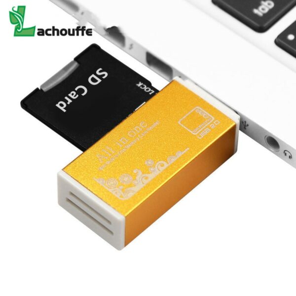 Multi All in 1 Micro USB 2.0 Memory Card Reader Adapter for Micro SD SDHC TF M2 MMC MS PRO DUO Card Reader Hot-sale 2017 - Image 6