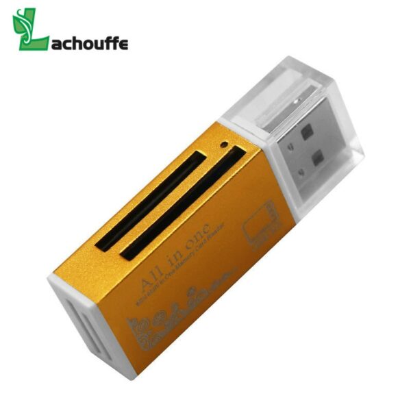 Multi All in 1 Micro USB 2.0 Memory Card Reader Adapter for Micro SD SDHC TF M2 MMC MS PRO DUO Card Reader Hot-sale 2017 - Image 2