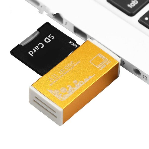 Multi All in 1 Micro USB 2.0 Memory Card Reader Adapter for Micro SD SDHC TF M2 MMC MS PRO DUO Card Reader Hot-sale 2017 - Image 4