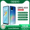 OPPO A54 4GB/128GB Octa Core MTK P35 Smartphone 6.51" Punch-Hole Screen IPX4 16MP Front Cam 5000mAh 18W Fast Charge Cell phones