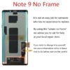 ORIGINAL AMOLED 6.4'' LCD with frame for SAMSUNG GALAXY Note 9 LCD Note9 Lcd Display N960D N960F LCD Touch Screen - Image 4