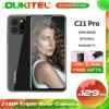 OUKITEL C21 Pro 4GB+64GB 4G Smartphone 6.39'' HD Screen 21MP Rear Camera MT6762D Octa Core Android 11 Mobile Phone 4000mAh