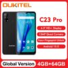 OUKITEL C23 Pro 6.53'' 4GB 64GB 720*1600 13MP MT6762V Smartphone 4G LTE Android 10 5000mAh OTG 5V/2A Mobile Phone