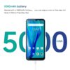 OUKITEL C23 Pro 6.53'' 4GB 64GB 720*1600 13MP MT6762V Smartphone 4G LTE Android 10 5000mAh OTG 5V/2A Mobile Phone - Image 3