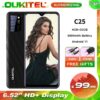 OUKITEL C25 4GB+32GB Android 11 Smartphone 6.52'' HD+ 5000mAh Battery 13MP Triple Rear Camera Mobile Phone