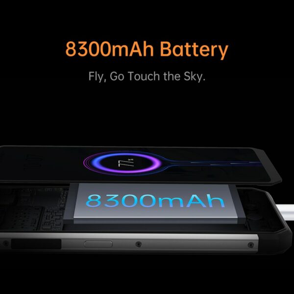 OUKITEL WP17 64MP+20MP AF Night Vision 6.78'' FHD 90Hz G95 IP68/69K Rugged Phone 8300mAh 8GB+128GB Global Bands Smartphone - Image 5